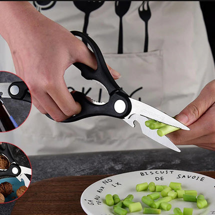 6-piece set featuring sharp knives, robust scissors designed for professional chefs