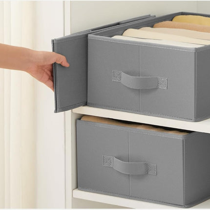 Clothes Storage Organizer – 9-Grid Foldable Box for Closet & Drawers