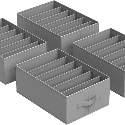 Clothes Storage Organizer – 9-Grid Foldable Box for Closet & Drawers