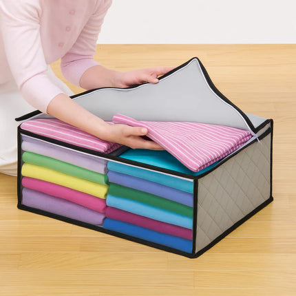 Cloth Storage Bags with Clear Window Shirt,Pant,three pcs Organizer