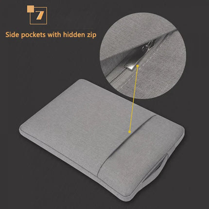 Regular Size Laptop Sleeve – Soft, Lightweight Laptop Cover with Zipper Closure