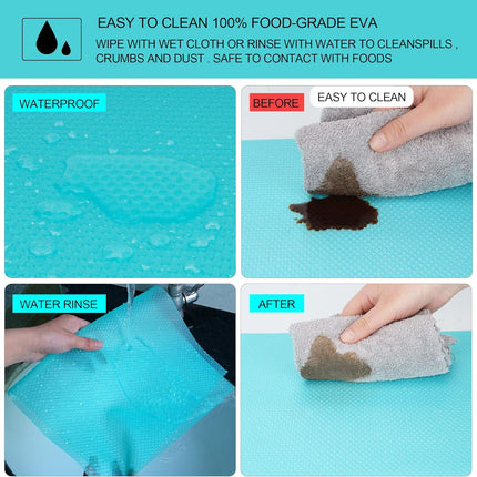 Refrigerator Liners Mats Washable, Waterproof and Oilproof - 1 Pcs
