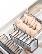 11-Grid Mesh Underwere Closet Oganizer