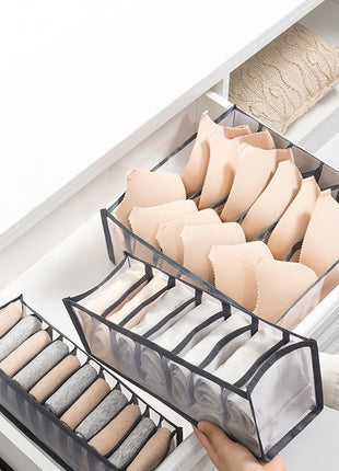 11-Grid Mesh Underwere Closet Oganizer