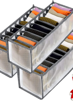 11-Grid Mesh Underwere Closet Oganizer