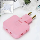 3-in-1 Foldable Multi-Socket Plug Adapter Rotatable 180° Wireless Converter