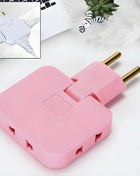 3-in-1 Foldable Multi-Socket Plug Rotatable 180°
