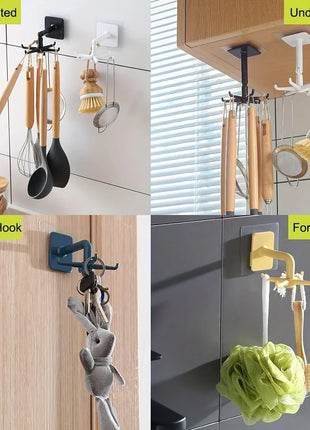 Adjustable Storage Hook – 360° Rotating