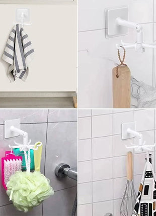 Adjustable Storage Hook – 360° Rotating