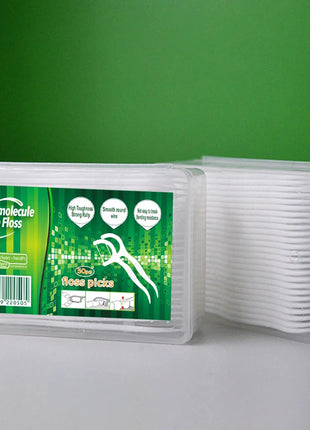 50Pcs Dental Floss Stick