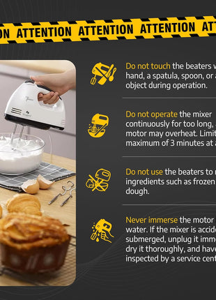 Scarlett Super 7 Speed Ultra Power Electric Mixer (Hand beatter)