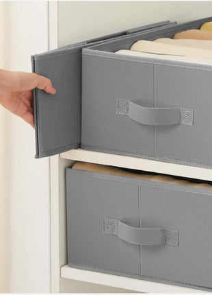 9-Grid Clothes Organize Foldable Box for Closet