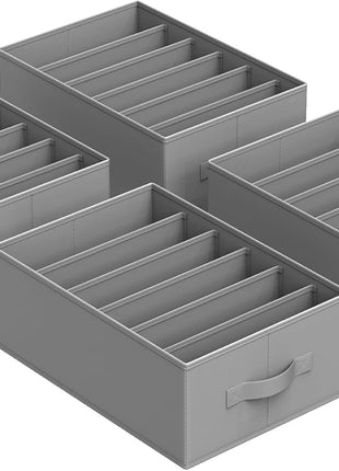 9-Grid Clothes Organize Foldable Box for Closet