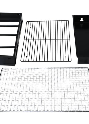 Barbeque Grill Portable Camping Grill 37 cm x 27 cm x 19 cm for Garden