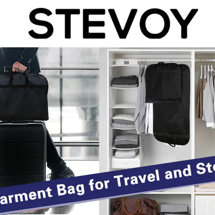 Blazer Cover Garment Bag – Zippered Non-Woven Suit & Coat Cover for Travel