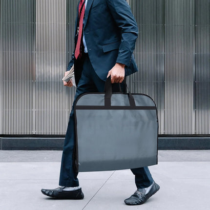 Blazer Cover Garment Bag – Zippered Non-Woven Suit & Coat Cover for Travel