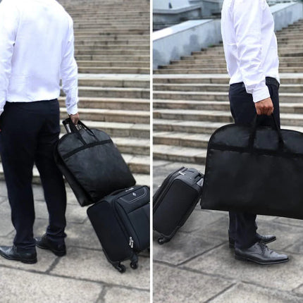 Blazer Cover Garment Bag – Zippered Non-Woven Suit & Coat Cover for Travel