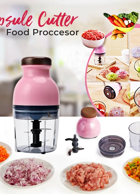 Capsule Cutter Multi Purpose Vegetable Fruit Blender Mixer