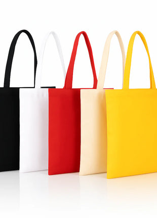 Natural Canvas Cotton Tote Bag Single pcs