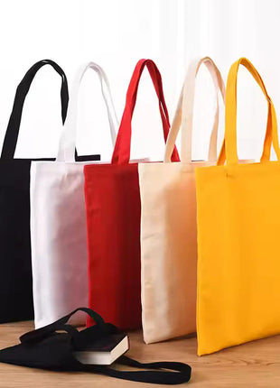 Natural Canvas Cotton Tote Bag Single pcs