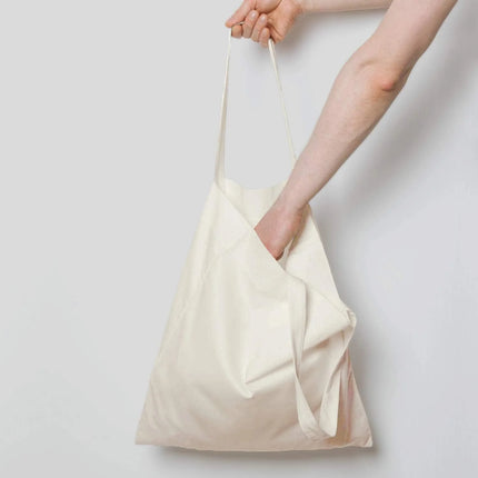 EcoSmart Natural Cotton Tote – Lightweight, Zipperless, Canvas Shopping Bag (Single Piece)