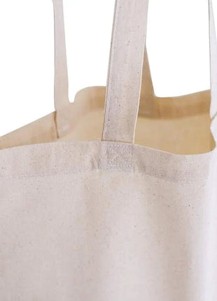 Natural Canvas Cotton Tote Bag Single pcs