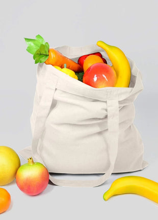 Natural Canvas Cotton Tote Bag Single pcs