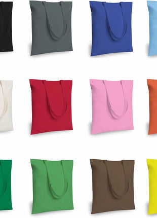 Natural Canvas Cotton Tote Bag Single pcs