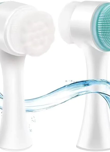 Facial Cleansing Brush 2 in 1Double-Sided Manual Facial Cleaning Brush