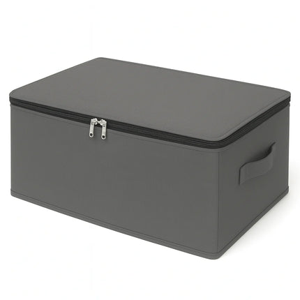 Full Zipper 9-Grid Drawer Clothes Organizer for Wardrobe & Folded Clothes