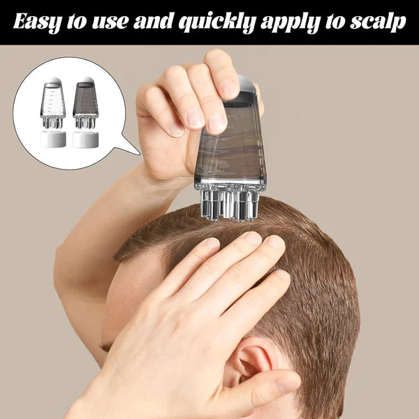 Hair Oil Massager Scalp Oil Applicator for Home and Travel