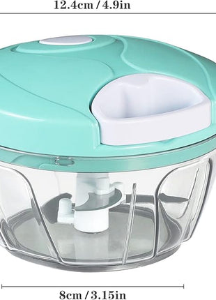 Hand String Vegetable Chopper Onions Cutter for Vegetable Fruits Nuts