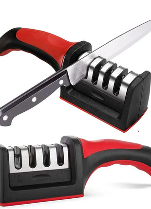 Knife Sharpener – 4 Stage Sharpening Kit