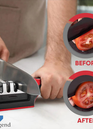 Knife Sharpener – 4 Stage Sharpening Kit