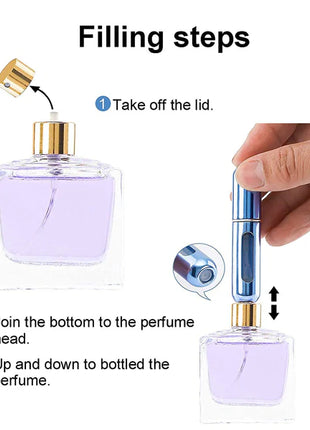 Mini Travel Perfume Spray Bottle – Refillable