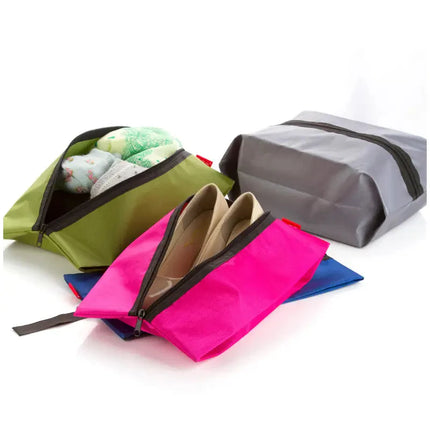 Multicolor dustproof Shoe Storage Bags – Travel Zipper Organizer