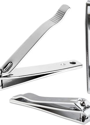 Nail Cutting Clippers Pedicure Manicure Tool (Stainless Steel)