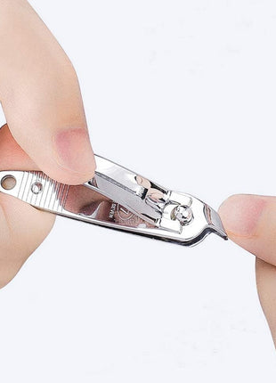 Nail Cutting Clippers Pedicure Manicure Tool (Stainless Steel)