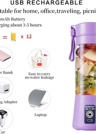 Portable Electric USB Juicer Blender Cup - Mini Blender