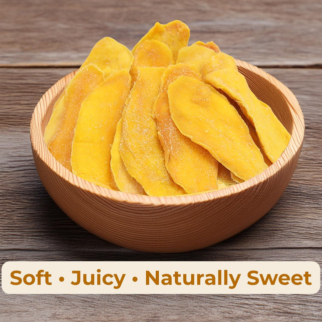 Premium Dried Mango SlicesNatural Source of Vitamin C (200gm) Packet