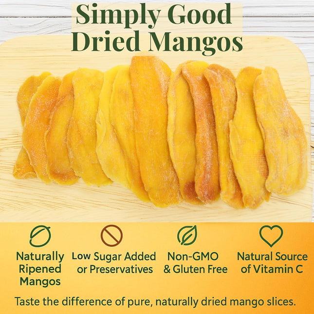 Premium Dried Mango SlicesNatural Source of Vitamin C (200gm) Packet