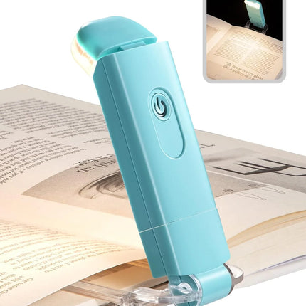Rechargeable Book Reading Light with Brightness Adjustable for Eye-Protection