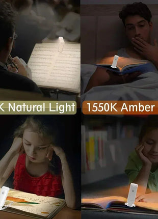 LED Book Reading Light – USB Rechargeable