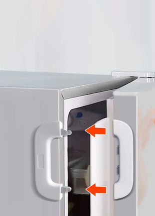Refrigerator Lock Anti-Pinch Fridge Door Lock