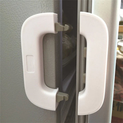 Refrigerator Child Safety Lock Anti-Pinch Hand Cabinet Door Lock Multi-Function