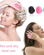 Silicone Shampoo Brush, Hair Scrubber- 1 Pcs