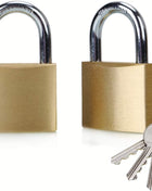 Solid Brass Same Keyed Padlock keyed Alike Lock