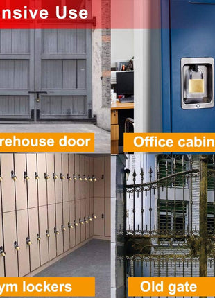 Solid Brass Same Keyed Padlock keyed Alike Lock