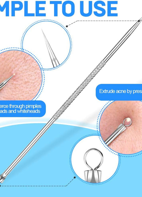 Stainless Steel Acne-Blackhead Removal Stick Tool