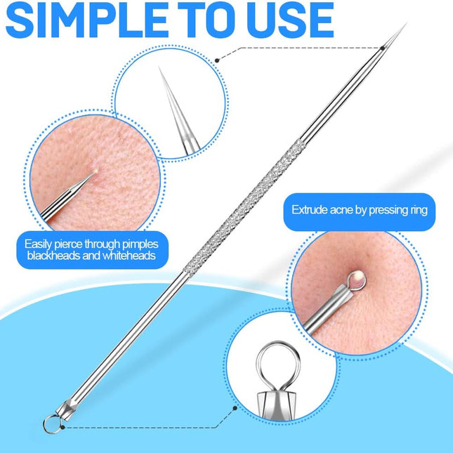 Stainless Steel Acne-Blackhead Removal Stick Tool